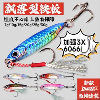 Fish Scale PatternIron Plate